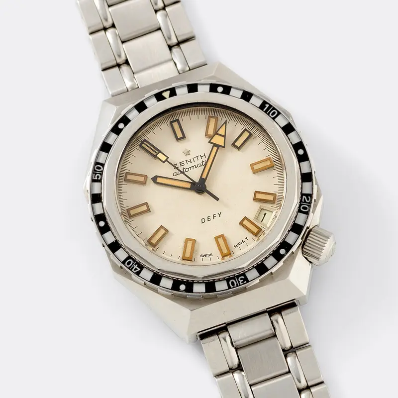 Zenith Defy Divers Watch on Gay Frères Bracelet