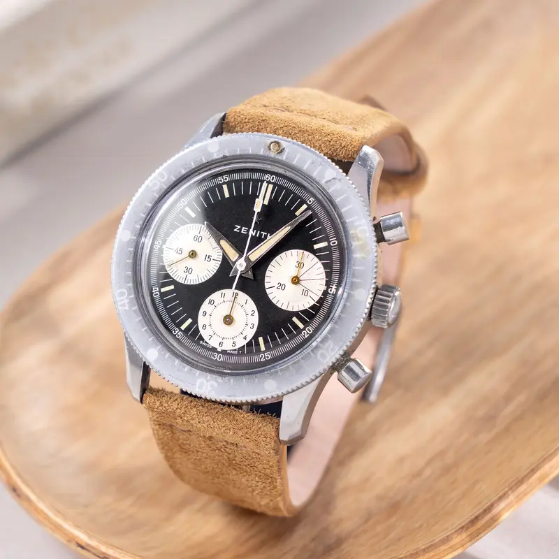 Zenith Sub-Sea Chronograph Ref. A277 "Reversed Panda Dial"