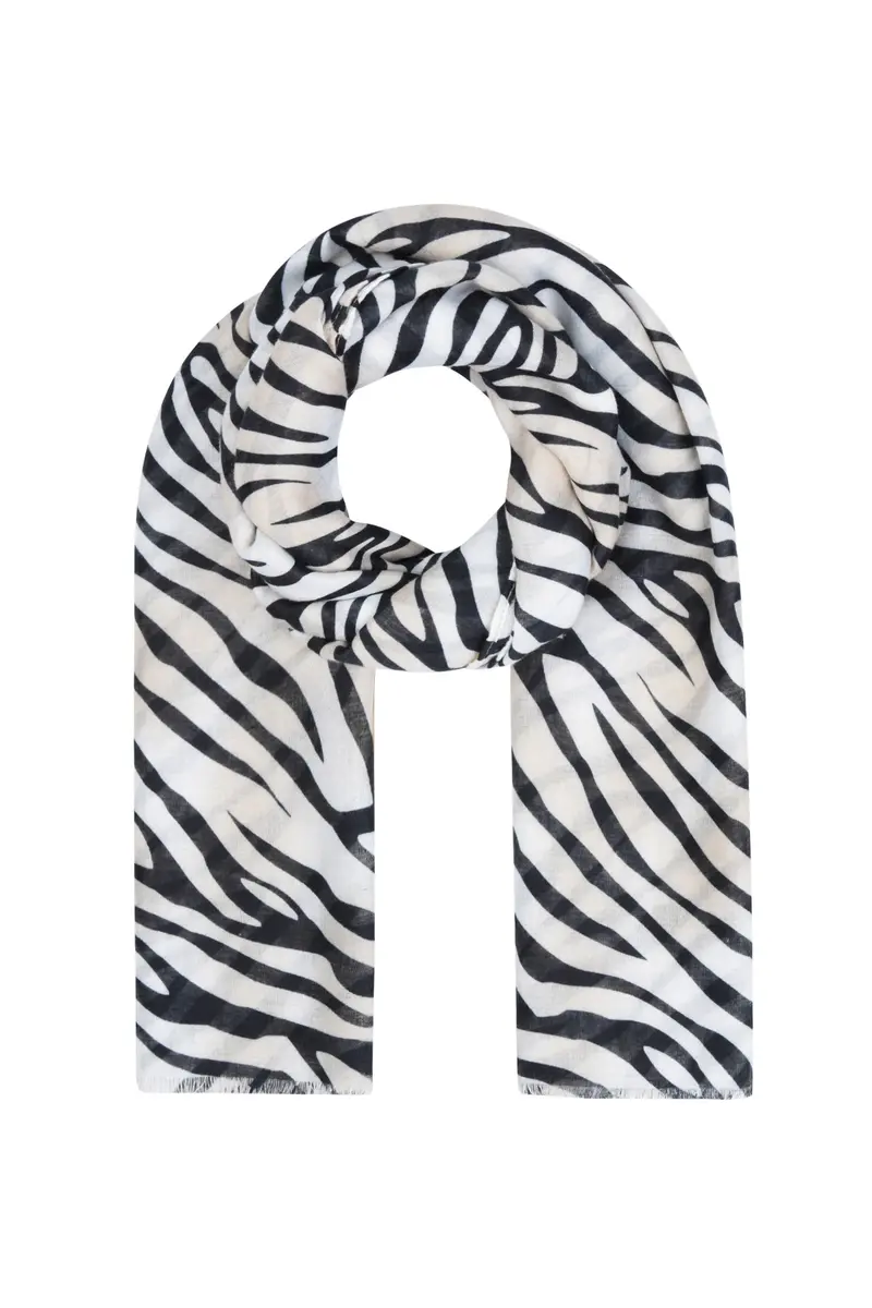 Zomersjaal Zebraprint