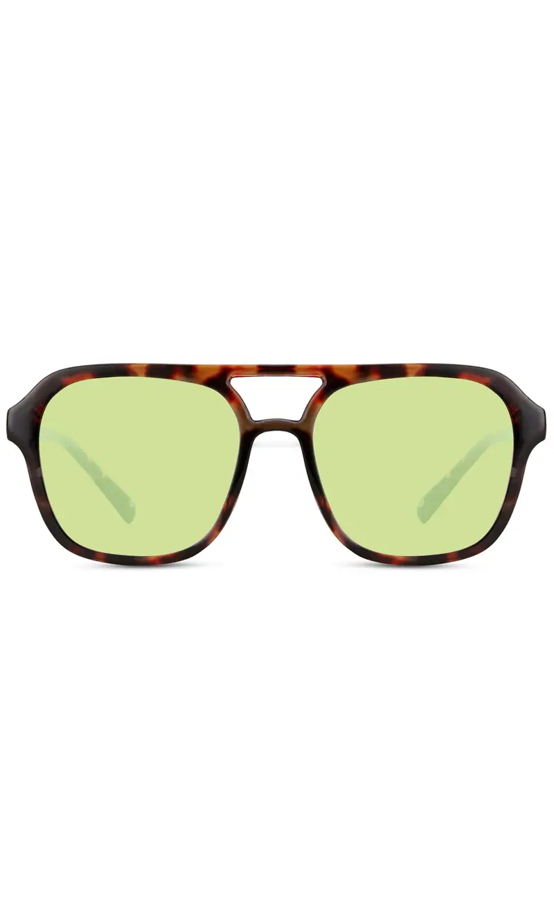 Zonnebril Tom tortoise green 9524