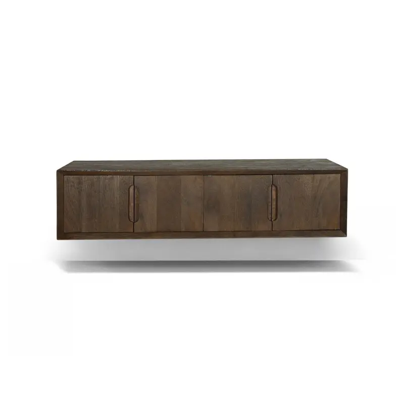 Zwevend TV-meubel Cortez Mangohout Malta 140cm Livingfurn