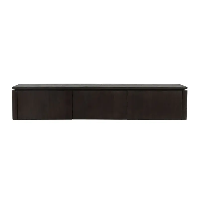 Zwevend TV-meubel Dallas Mangohout Bruin 165cm Starfurn