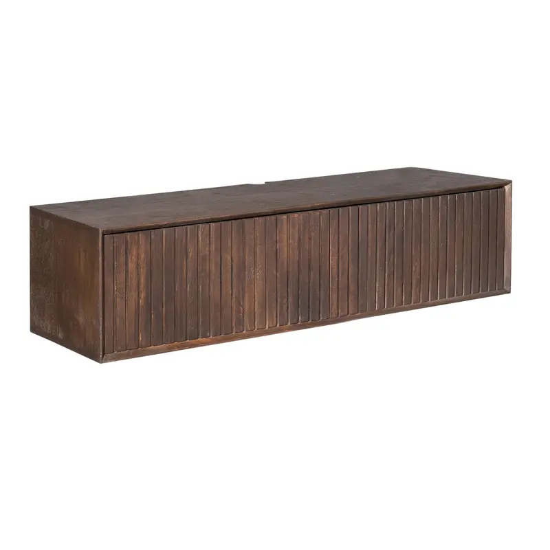 Zwevend TV-meubel Madison Mangohout Bruin 120cm Starfurn