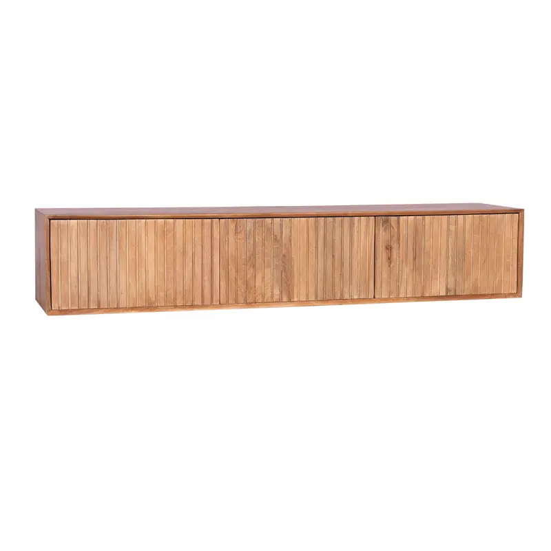Zwevend TV-meubel Madison Mangohout Naturel 160cm Starfurn